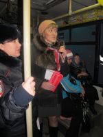 3 декабря в Мариинске прошла широкомасштабная профилактическая акция «Не выходя из автобуса (уроки безопасности)»