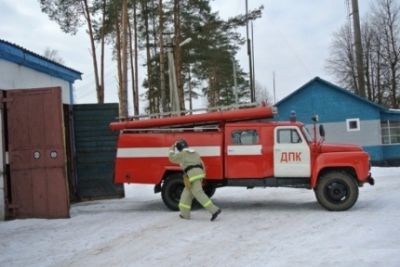 Добровольцы Крапивинского района принимали участие в тушение пожара