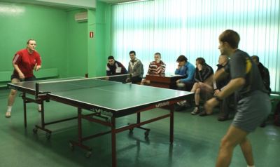 14 февраля в спортивном зале Мариинского политехнического техникума состоится турнир по настольному теннису