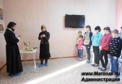 Подготовка у юбилею Мариинска у детей с ограниченными возможностями