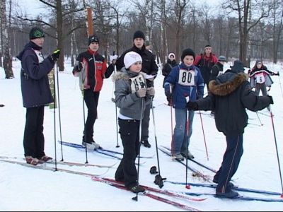 7 февраля в г.Юрга прошли соревнования по лыжным гонкам