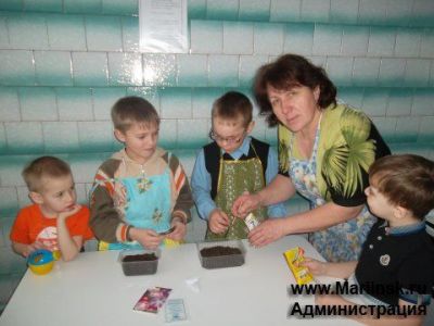 Ребята из "Реабилитационного центра" готовятся к юбилею города Мариинска