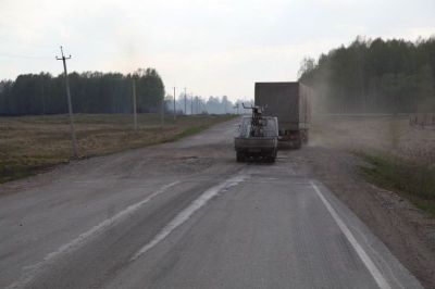 В Мариинске на особом контроле сохранность автодорог в весенний период 