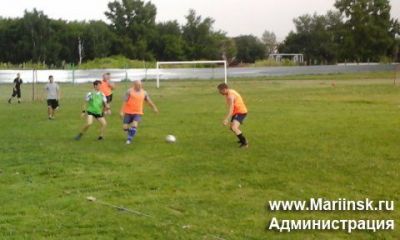с 12 июля стартовал Чемпионат Мариинского муниципального района по мини-футболу