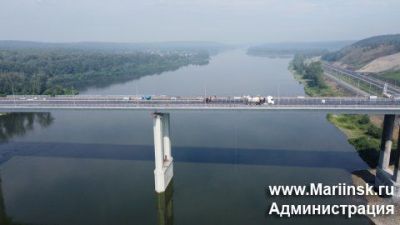 Строители приступили к укладке асфальтобетона на мосту Звездный — ключевом объекте Северо-Западного обхода Кемерова