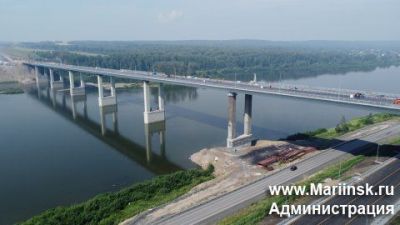 Строители приступили к укладке асфальтобетона на мосту Звездный — ключевом объекте Северо-Западного обхода Кемерова