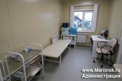 В Кузбассе по нацпроекту открылись сразу несколько медицинских пунктов