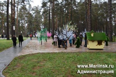 В Гурьевском округе завершен второй этап благоустройства Парка Металлургов