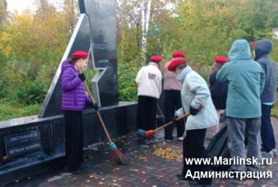 Юнармейцы Кузбасса вносят вклад в подготовку к 80-летию Великой Победы