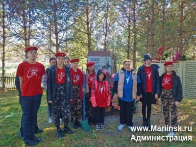 Юнармейцы Кузбасса вносят вклад в подготовку к 80-летию Великой Победы