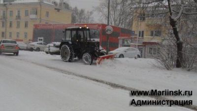 Более 6 тысяч кубометров снега вывезли коммунальные службы Кузбасса после первых снегопадов